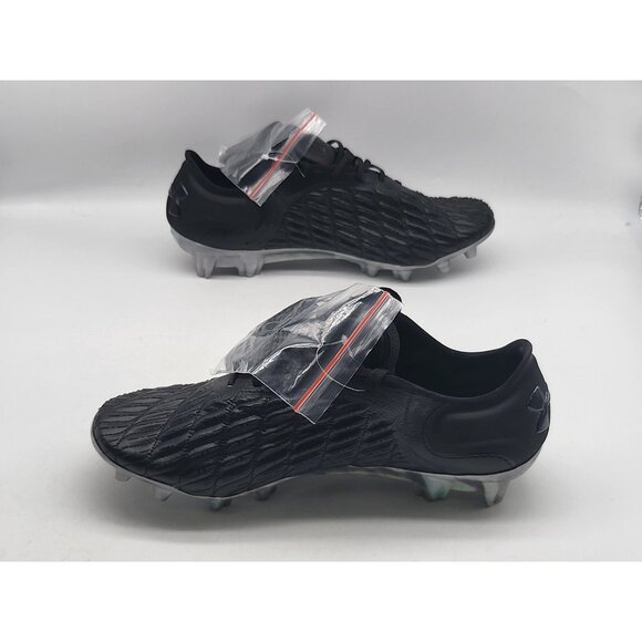 Under Armour Magnetico Clone‎ FG Soccer Cleats Women's 9 Black Molded Heel NWOB - Picture 3 of 11